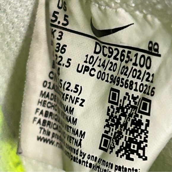 NIKE “INDIGO” Canvas High Tops Women’s Size 5.5 - Picture 11 of 12